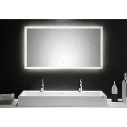 Produktbild Posseik LED Spiegel 120x65 cm mit Touch Bedienung