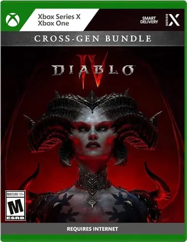Diablo IV (XONE XSX) - Action-Rollenspiel für Xbox One und Series X, plattformübergreifendes Gameplay und fesselnde Geschichte in düsterer Umgebung