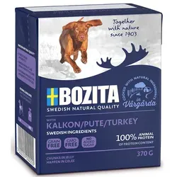 BOZITA Dog: Pute in Gelee 370g von Bozita