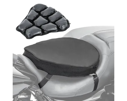 Tourtecs Komfort Sitzbank Kissen # Air ML für Motorräder - Hochwertiges Sitzbank Kissen für Motorräder, bietet optimalen Komfort auf langen Fahrten. Ideal für Kfz-Sitze, leicht zu montieren und perfekt für jeden Biker.