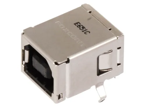 USB-B Einbaubuchse, 90°