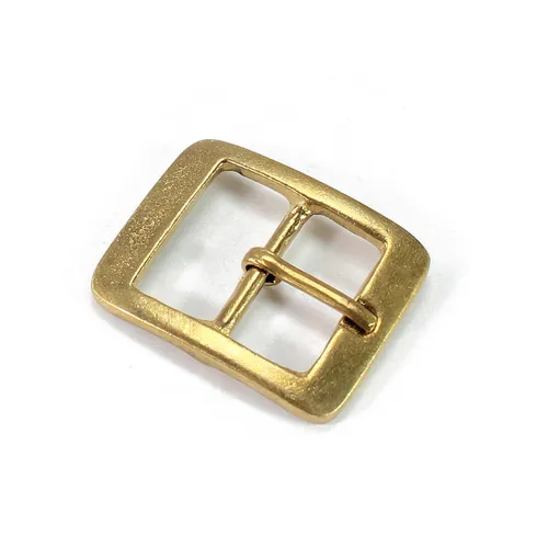 Gürtelschnalle eckig bis 25mm Schnalle Messing Reenactment Mittelalter