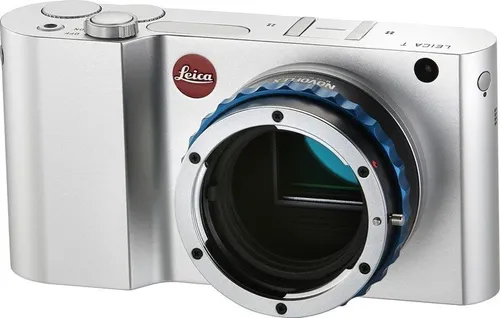 Novoflex Adapter Nikon F Objektiv an Leica T Kamera - Technik - Präzisionsgefertigter Objektivadapter für manuelles Fokussieren bis zur Unendlichkeit, ideal für kreative Fotografie mit Nikon-Objektiven auf Leica T.