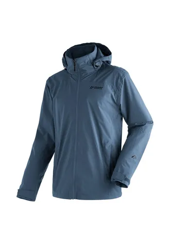 Maier Sports Herren Metor Sustain Jacke - Winddichte Funktionsjacke in Blau (Größe M) - Funktionsjacke aus 100% recyceltem Polyester, ideal für aktive Outdoor-Aktivitäten und umweltbewusste Mode.