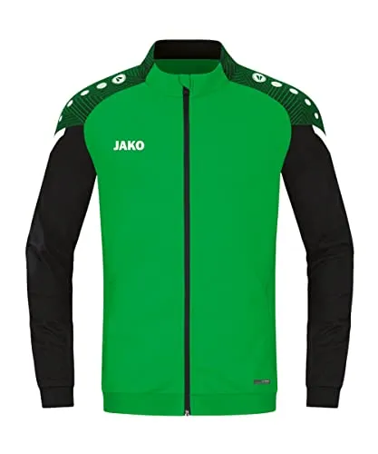 JAKO Kinder Polyesterjacke Performance - Funktionsjacken aus 100 % recyceltem Polyester, robust, pflegeleicht und mit stylischen Jacquard-Elementen für einen coolen Look.