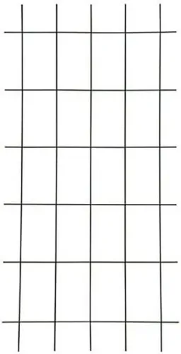 Testrut Spalier Gitterspalier 150 x 45 cm grün, 1 St.