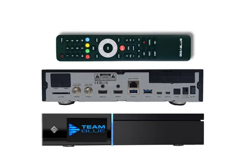 Gigablue UHD Quad 4K Pro SAT-Receiver - TV-Receiver mit 2x FBC DVB-S2 Twin Tuner für gestochen scharfe 4K-Bilder und umfangreiche Empfangsmöglichkeiten, ideal für anspruchsvolle Fernseherlebnisse.