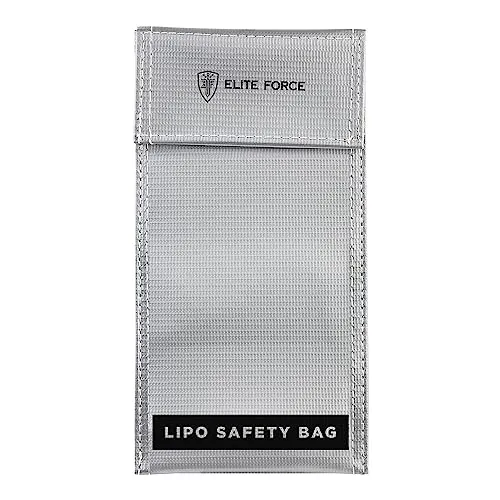 Elite Force feuerfeste Tasche für Softair Lithium-Akkus, LiPo Safety Bag, Airsoft-Zubehör