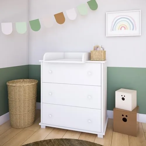 Wickeltische Weiß von Kids Collective