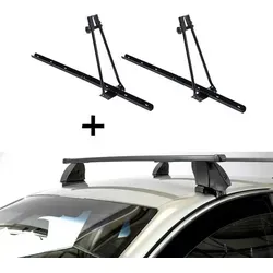 Fahrradträger ORION + Dachträger K1 MEDIUM für Dr Dr 3 (5Türer) ab 2016 - Praktisches Set mit 2 Fahrradträgern und Dachträger für Dr Dr 3 (5Türer) ab 2016. Ideal für den sicheren Transport von bis zu 2 Fahrrädern, einfach zu montieren und geeignet für alle Fahrradtypen.