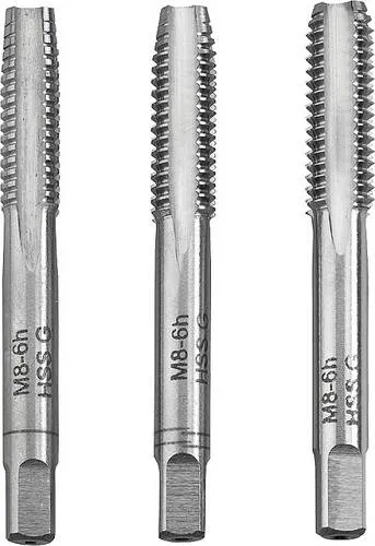 Kwb 443306 Gewindeschneidsatz 3teilig M6 1 DIN 352 HSS 3St.