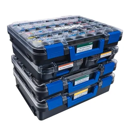 Sortimo T-BOXX 320 mit 48 Insetboxen