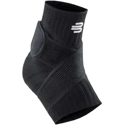 BAUERFEIND Sprunggelenkbandage „Ankle Support“ - Unisex Knöchelbandage für Sport - Volleyball-Knöchelschoner zur Stabilisierung des Sprunggelenks mit einstellbarem Taping-Gurt, ideal für Sportarten wie Fußball, Handball und Fitness. Größe XL, Made in Germany.