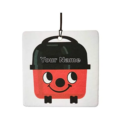 Ali Air Freshener Personalisierter Henry Auto Lufterfrischer, Rot, Hängendes Papier, 1 Stück
