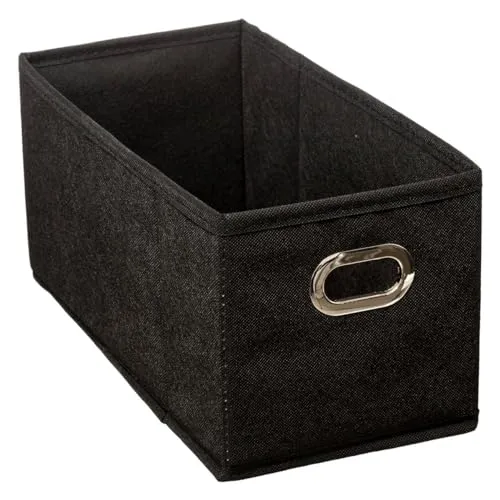 5five Simply Smart Aufbewahrungskorb Mix N Modul, Schwarz, 15 x 31 cm, 160384J