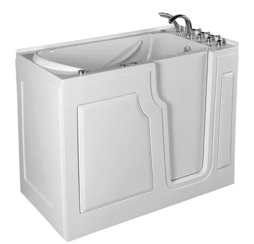 DEKO VERTRIEB BAYERN Luxus Tür-Seniorenbadewanne 122x71 cm