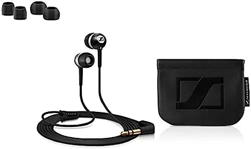 Sennheiser CX 300-II Precision In-Ear-Kopfhörer - Kopfhörer mit dynamischen Hochleistungs-Schallwandlern für bassbetonten Stereosound und individuellem Sitz im Ohr; inklusive Tragetasche und Ohradapterset S/M/L.