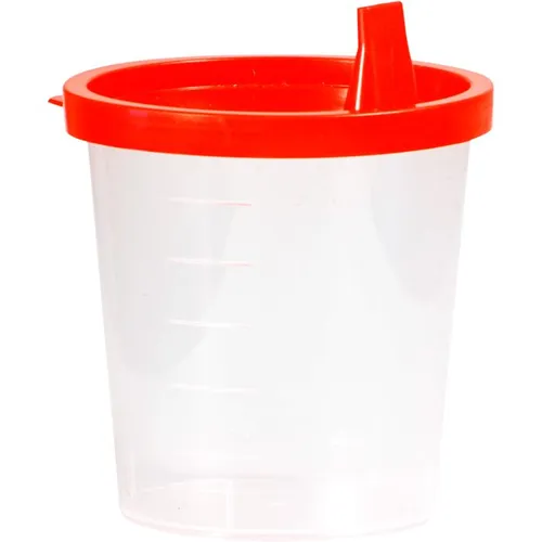 URINBECHER mit Schnappdeckel 1 St. von CareLiv Produkte