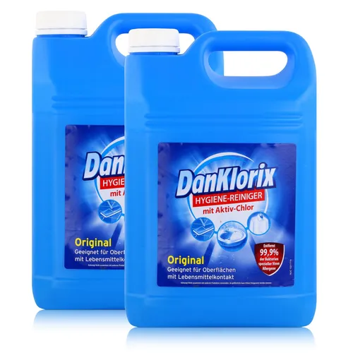 Produktbild DanKlorix Hygiene-Reiniger Original 5L (2er Pack)