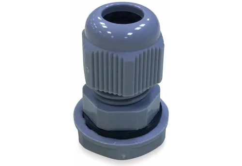 KSS Kabeldurchfuhr KSS Kabelverschraubung, PG-7, Silber-Grau, 3 bis 6,5