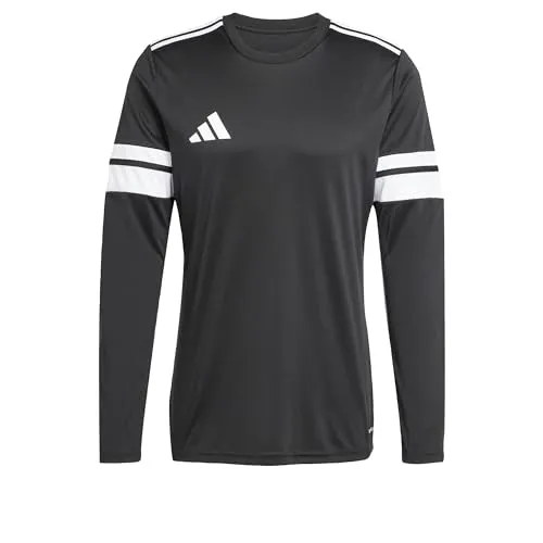 adidas Herren Squadra25 Jersey Long Sleeve Shirt, Black/White, S