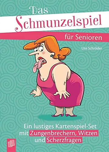 Das Schmunzelspiel für Senioren - Gesellschaftsspiel für Senioren, fördert die Kommunikation und sorgt für viele Lacher in geselliger Runde.