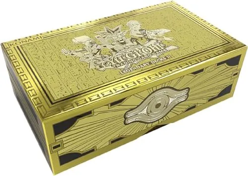 YuGiOh! Legendary Decks 2 Box - Yugi's, Kaiba's & Joey's Decks - TCG OVP Displays mit 135 Karten aus der Special Edition, ideal für Sammler und Fans der legendären Duellanten Yugi, Kaiba und Joey.