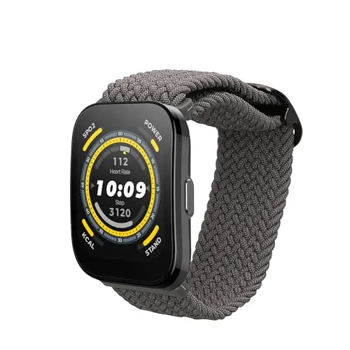 kwmobile Armband kompatibel mit 22mm Amazfit Bip 6 / Bip 5 Unity/Bip 5 / GTS 3 / Balance 2 / Helio Strap