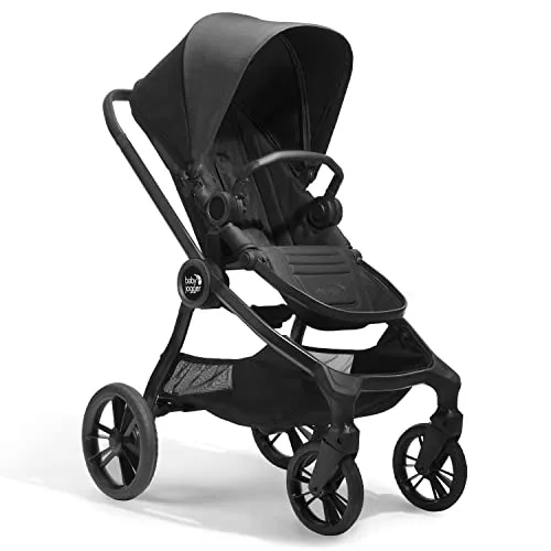 BBJ WÓZEK CITY SIGHTS RICH BLACK - Modularer Kinderwagen für jedes Gelände mit UV-Schutz 50+, leicht faltbar und ideal für Familienabenteuer. Geeignet ab der Geburt bis 22 kg.