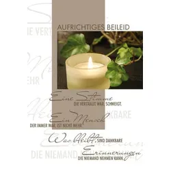 BSB Grußkarten Trauer – Beileid