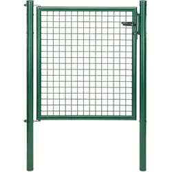 Gust. Alberts Gartentor einflügelig grün RAL 6005, 1.000 mm x 750 mm