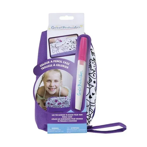 Colour Me Federmäppchen Federtasche zum Ausmalen DIY Kinder Schule Ausmalbar