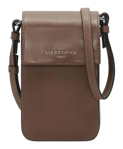 Liebeskind Lea Handytasche aus Leder 10.5 cm - Braun - Handyhüllen, stilvolle und hochwertige Lederhandytasche mit perfektem Schutz für Ihr Smartphone.