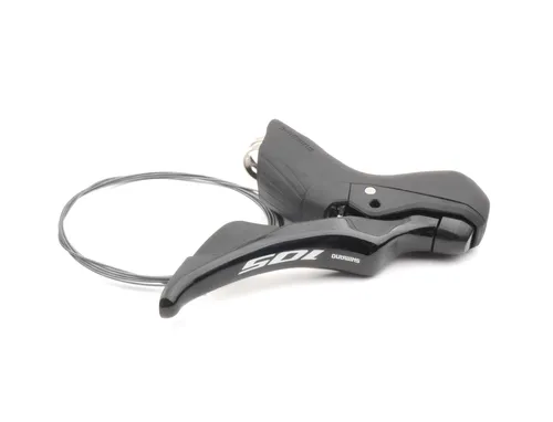 Shimano 105 STI ST-R7120 Schalt- und Bremshebel rechts für Scheibenbremse - 12-fach Schalt- und Bremskombination in elegantem Schwarz, ideal für universelle Fahrräder und optimale Kontrolle.