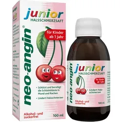 Neo-Angin Junior Halsschmerzsaft 100 ml von Klosterfrau