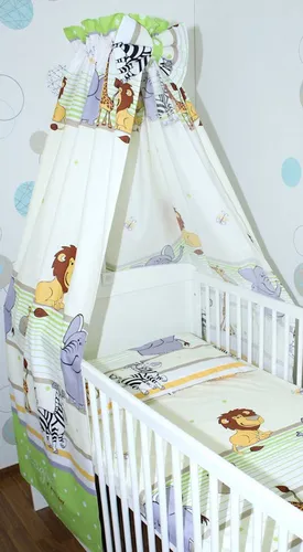 Primawela Betthimmel Betthimmel Vollstoff Himmel für Baby Bett Vollstoffhimmel Betthimmel