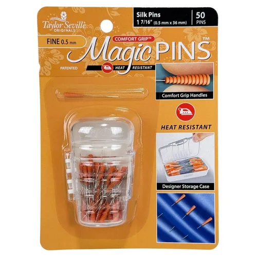 Taylor Seville Magic Pins Seidenstecknadeln FINE (50er Pack)