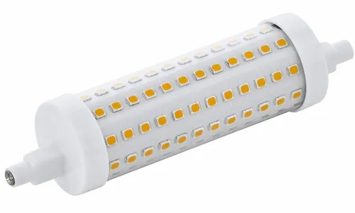 EGLO Bild - Dimmbares LED-Leuchtmittel R7S - Hochwertiges Leuchtmittel aus Kunststoff in elegantem Weiß, ideal für stimmungsvolle Beleuchtung. Lieferung inklusive 1 dimmbaren LED-Leuchtmittel.
