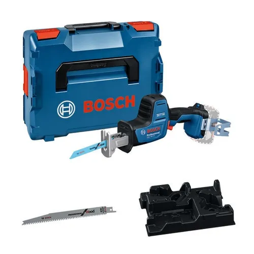 Bosch Akku-Säbelsäge GSA 18V-24 - Leistungsstarke 18V Säbelsäge für präzise Schnitte, inklusive Sägeblätter und praktischem Koffer – ideal für Profis und Heimwerker!