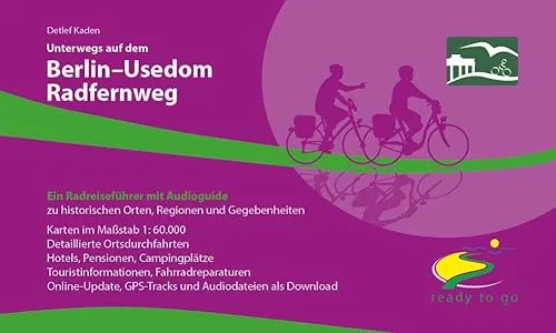 Produktbild Unterwegs auf dem Berlin-Usedom Radfernweg: Ein Radreiseführer mit Audioguide und GPS-Tracks