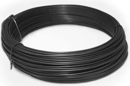 Produktbild Bindedraht Spanndraht Grün Verzinkt oder Anthrazit Stärke: 3,1 mm Länge: 110 m Anthrazit