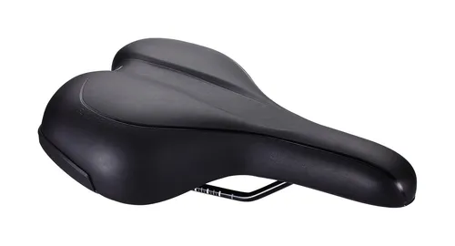 BBB Meander Active Black 185 mm Fahrradsattel für Trekking und Touring - Komfortabler Fahrradsattel mit innovativem FLOAT-Schaum für optimale Dämpfung. Ideal für aktive Sitzpositionen beim Radfahren, egal ob auf Touren oder im Alltag.