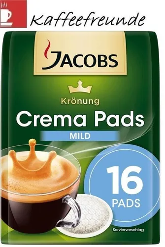 Kaffeepads Jacobs Mild für Senseo 16