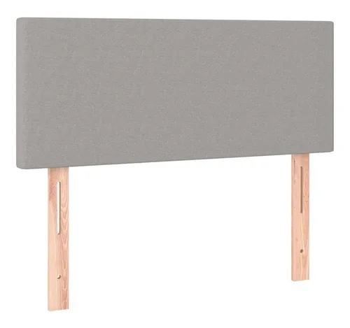 vidaXL Kopfteil Hellgrau 80x5x78/88 cm von vidaXL