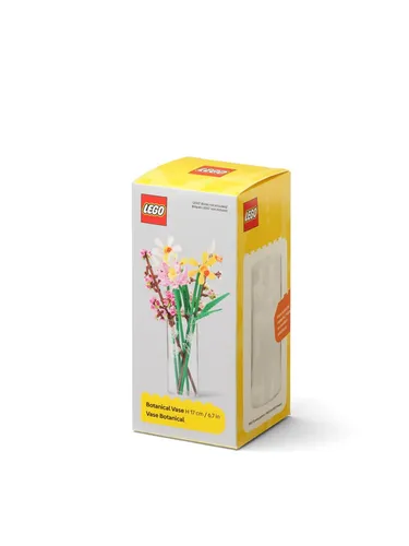 LEGO Zylinder Vase Wildblume Transparent