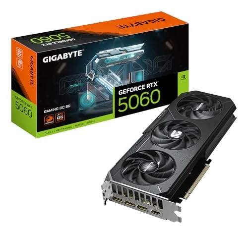 Gigabyte GeForce RTX 5060 GAMING OC 8G von GIGABYTE