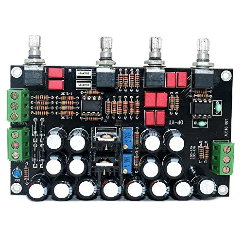 DollaTek HIFI Verstärker Audio OPA2604 + AD827 OPAMP 5532 LM337 LM317 Vorverstärker Vorverstärker Lautstärkeregler
