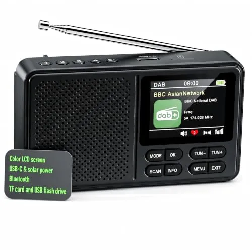 DAB+ Radio mit 2,4