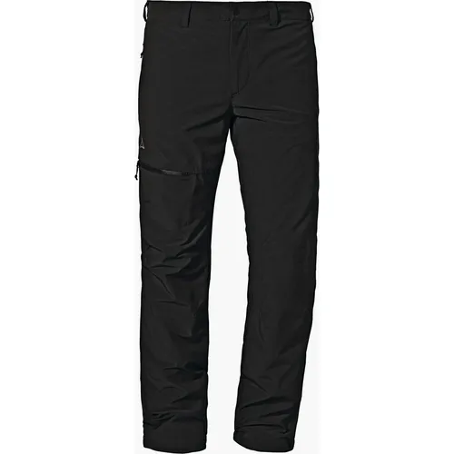 Schöffel Pants Koper1 Warm Men black (9990) 106 - Herren Outdoor- und Wanderhose mit 4-Wege-Stretch für höchste Bewegungsfreiheit und wärmender Innenseite, ideal für kalte Tage beim Wandern und Trekking.