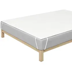 Schlafgut Matratzenauflage Baselayer Light Molton 140x200 cm - Matratzenauflagen, hochwertige Textilauflage, AZO-frei, mit Fixierbändern für optimalen Halt und in verschiedenen Größen erhältlich.